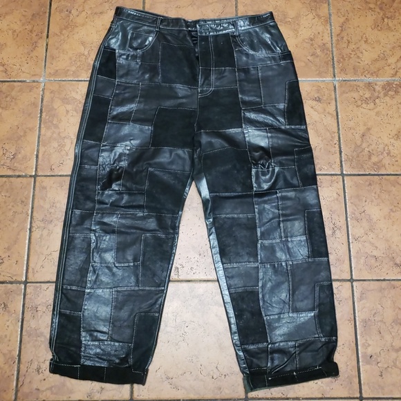 mens patch pants